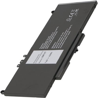 2-POWER Batéria 7,6V 8150mAh pre Dell Latitude E5270, E5470, E5570
