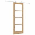 vidaXL Posuvné dvere ORKDAL 73,5 x 198,5 cm Prírodná
