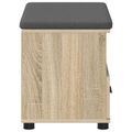 vidaXL Predsieňová lavica Sonoma dub 60 x 38 x 46 cm