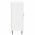 vidaXL Servírovacia skriňa Biela 66 x 34,5 x 89,5 cm Kompozitné drevo