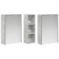 vidaXL Set kabinetov do kúpeľne 3 ks 106 x 16 x 62,5 cm