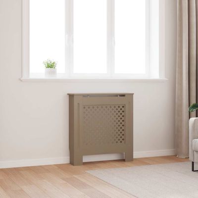 vidaXL Kryt na radiátor 78 cm MDF