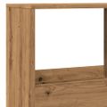 vidaXL Deliaca stena dub artisian 100x33x155,5 cm kompozitné drevo