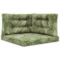 vidaXL Vankúš na vonkajšiu pohovku Polyester Design s listami