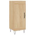 vidaXL Vysoká skrinka dub sonoma 34,5x34x180 cm spracované drevo