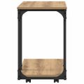 vidaXL Bočný stôl Remeselný dub 50 x 35 x 55.5 cm Kompozitné drevo