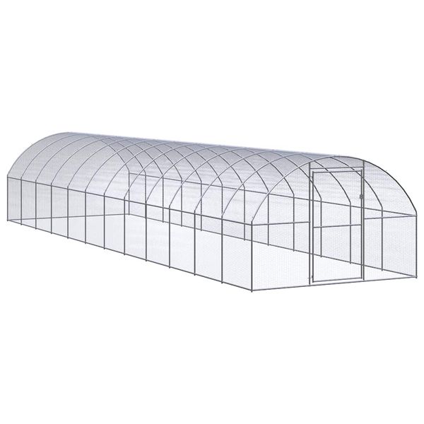 vidaXL Kurín 3x12x2 m pozinkovaná oceľ