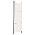 vidaXL 3-panelový paraván biely 150x180 cm