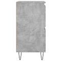 vidaXL Komoda betónovo sivá 60x35x70 cm spracované drevo