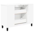 vidaXL Kozmetický stolík do kúpeľne Biela 80 x 35 x 60 cm