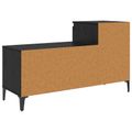 vidaXL Skriňa na topánky 102 x 36 x 60 cm Kompozitné drevo Čierny dub