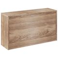vidaXL Lavica na topánky, dubová 80x24x45 cm