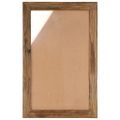 vidaXL Fotorámiky 2 ks, 50x70 cm, recyklovaný masív a sklo