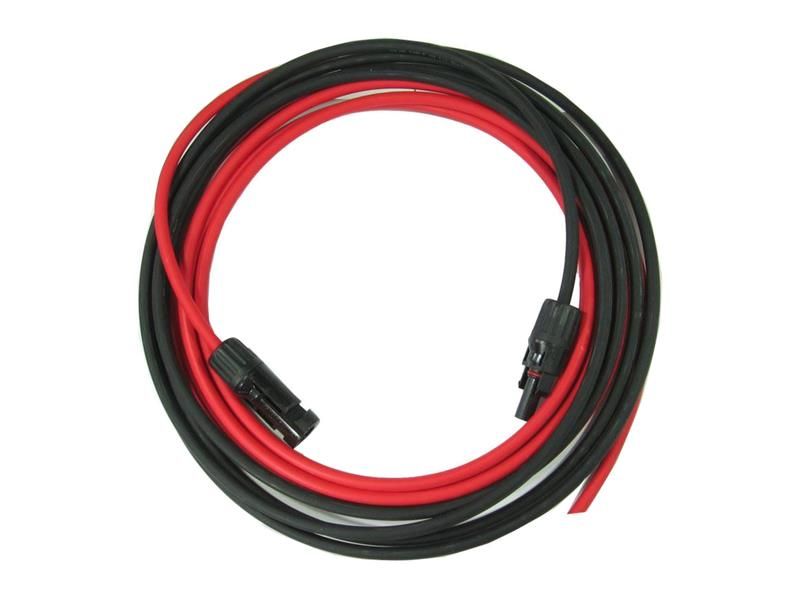 Solárny kábel H1Z2Z2-K, 4mm2, červený+čierny s konektormi MC4, 3m