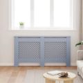 vidaXL Kryt na radiátor antracitový 152x19x81,5 cm MDF