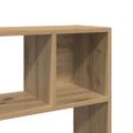 vidaXL skrinka na knihy/izbový prepážka Artisan Dub 105x24x102 cm
