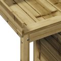 vidaXL Stôl na presádzanie s policami 82,5x50x109,5 cm impreg.borovica