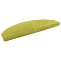 vidaXL Samolepiace schodové rohože 15 ks 80 x 24,5 x 3,5 cm Zelená