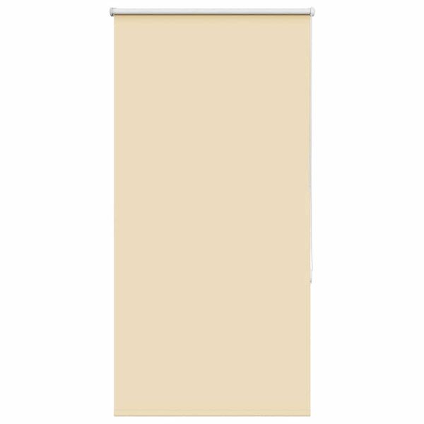 vidaXL Roleta Zatemnenie Béžová 80x130 cm Šírka látky 75,7cm Polyester