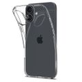 Puzdro Spigen Liquid Crystal pre iPhone 16 6,1" priehľadné