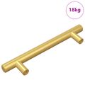 vidaXL Rukoväť skrine 510 ks Zlatá 150 mm Nehrdzavejúca oceľ