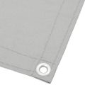vidaXL Balkónová zástena svetlosivá 90x600 cm 100 % polyester oxford