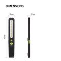 EMOS P4538 SMD LED + LED nabíjacia svietidlo, 700 lm, 1200 mAh