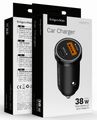 Nabíjačka do auta Kruger&amp;Matz KM0873 38W USB, Power Dedlivery, Quick Charge Nabíjačka do auta Kruger&Matz KM0873 38W USB, Power Dedlivery, Quick Charge