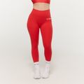 Dámske legíny Limitless s vysokým pásom Hot Red - GymBeam, veľkosť XXL, veľkosť oblečenia XXL