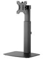 Neomounts FPMA-D865BLACK /Držák displeje/na stůl/10-32"/stojan/VESA 100X100/nosn. 7kg/1 displej/černý Stojan, VESA, stolní, pro plochý monitor, úhloprícka 10"-32", náklon 40°, otácení 90°, rotace 360°, nosnost 7kg, cerný