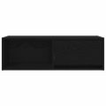 vidaXL TV stolíky 2 ks dub čierne 80x31x25,5 cm kompozitné drevo