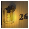LED vonkajšie osvetlenie nástenné EMOS ZGD010P, 20,8 x 16 x 28,5 cm, 1 x E27, 15 W