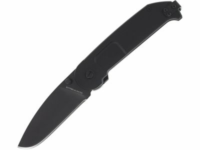 Extrema Ratio 04.1000.0145/BLK BF2 CD BLACK vreckový nôž 8,7 cm, celočierna, hliník
