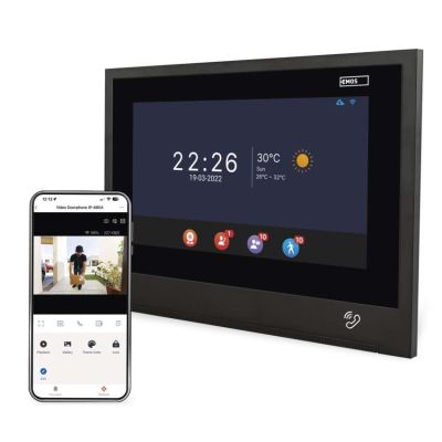 Dodatočný monitor GoSmart IP880B 2WIRE pre domácu video vrátnikovú súpravu IP880A 2WIRE