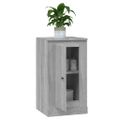 vidaXL Komoda sivý dub sonoma 37,5x35,5x67,5 cm kompozitné drevo