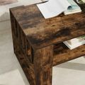 vidaXL Konferenčný stolík Dymová dub 66 x 49,5 x 45 cm