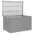 vidaXL Záhradný úložný box, sivý 149x99x93 cm