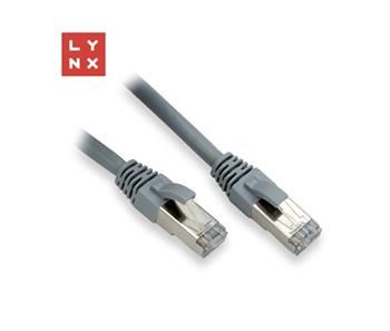 LYNX FTP patch kabel Cat6, PVC, 2m, šedý