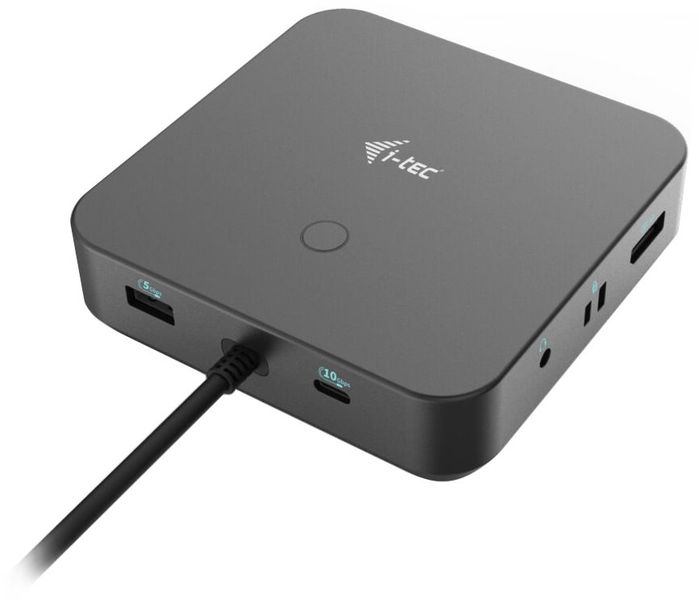 i-tec USB-C HDMI + Dual DP Docking Station, Power Delivery 100W Dokovacia stanica, USB typ C, kompatibilná s Thunderbolt 3/4, 2x DisplayPort, 1x HDMI, RJ-45, 3x USB 3.0, 2x USB 2.0, 2x USB typ C