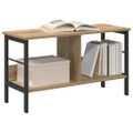 vidaXL Regál na knihy 2 úrovní 82 x 32 x 47 cm Kompozitné drevo