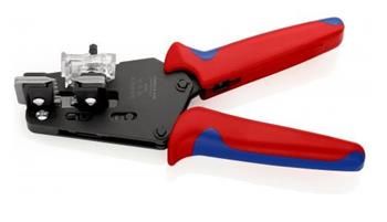 Knipex, 12 12 11, Presné odizolovacie klešte s tvarovými nožmi
