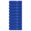 vidaXL Utierky na ruky FROGN 10 ks modré 50x100 cm 360 g/m²