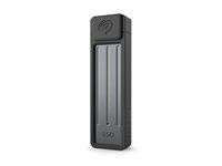 SSD - 1 TB - ultra-kompaktní - externí (přenosný) - USB 3.2 Gen 2 (USB-C konektor) - tmavě šedá - s Seagate Rescue Data Recovery