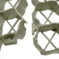 vidaXL Zatrávňovacie mriežky 16 ks zelené 60x40x3 cm plast