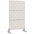 vidaXL Záves na zabezpečenie súkromia 100 x 50 x 180 cm Hrdzavý