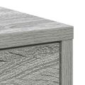 vidaXL Komoda so zásuvkami a dvierkami, sivá sonoma 70,5x34x74,5 cm