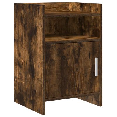 vidaXL Nočné stolíky Dymový dub 40 x 36 x 60 cm Kompozitné drevo