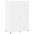 vidaXL Komody 2 ks biele 60x31x84 cm kompozitné drevo
