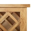 vidaXL Skrinka na víno na 11 fliaš 80x32x80 cm dubový masív