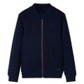 vidaXL Detská mikina so zipsom námornícka 116